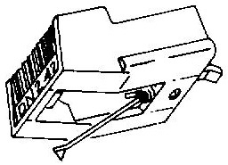 Dual DN242 - DMS242 E pick-upnaald ORIGINEEL