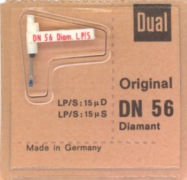 Dual DN 56 pick-upnaald diamant - safffier = ORIGINEEL