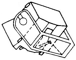 Aiwa AN F10 pick-upnaald