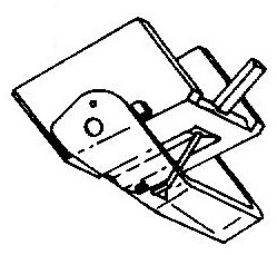 Silver System 70 pick-upnaald