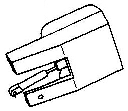 Amstrad TS51 pick-upnaald