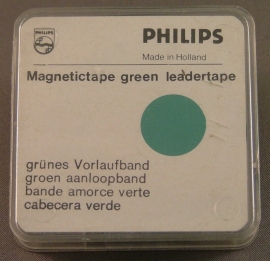 Philips LT-20 bandrecorder aanloopband groen