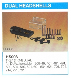 Dual headshells overzicht MicroMel