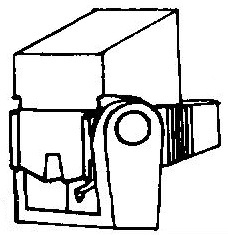 Aiwa AN30 pick-upnaald