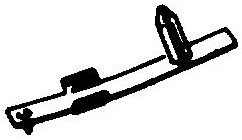 Garrad GC8 pick-upnaald -diamant-