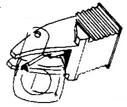 Dual platenspeler pick-upnaalden