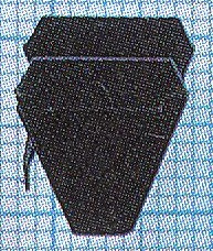 Barco pick-upnaald ZWART