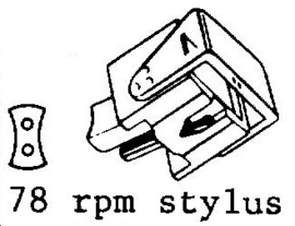 Ortofon NF15 pick-upnaald 78-TOEREN