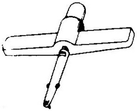 Astatic N76 pick-upnaald