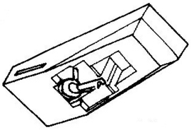 Aiwa AN110 pick-upnaald
