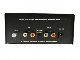Tonar Vinyline MC/MM platenspeler voorversterker (met 220 volt PS)