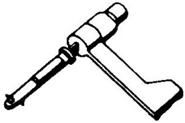 Astatic N50 133 pick-upnaald