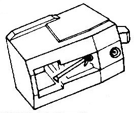 Aiwa AN2 pick-upnaald