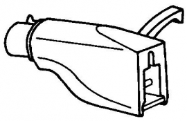 Panasonic SH80 S adapter T-4P naar SME headshell = Tonar 3163