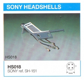 Overige typen headshells Sony: MicroMel-vervangers