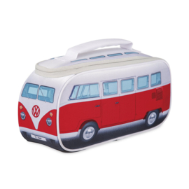 Koel - Warmhoud VW T1 Bus Lunch Bag | Rood/Wit