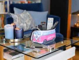 VW Bus | Lunchtas - Toilettas | Small | Roze