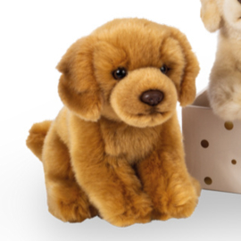 Golden Retriever 15 cm Zittend | Goud | Hermann Teddy Original