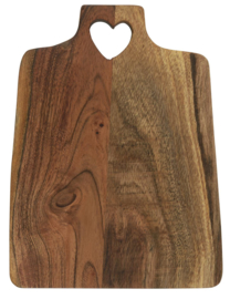 Snijplank Acacia Hout met Hartje | 25 cm | IB Laursen