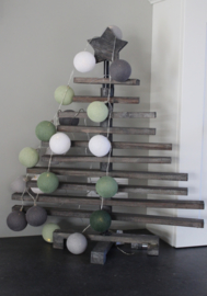 Kerstboom Hout Grijs