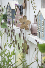 Huis Nyhavn voor Theelicht met Grijze Deur | Jeans Blauw | IB Laursen
