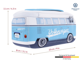 VW Bus | Lunchtas - Toilettas | Small | Turquoise