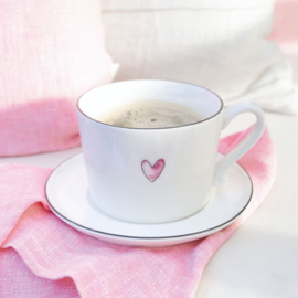 Mok Large Heart | Rose | Bastion Collections