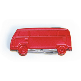 VW 3-D Zakmes in gift Box | Rood