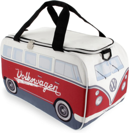 Koeltas VW T1 Bus Rood/Wit | 25 Liter