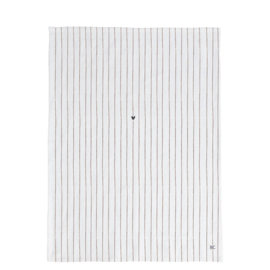 Theedoek Katoen/Linnen | Stripes | Caramel | Bastion Collections