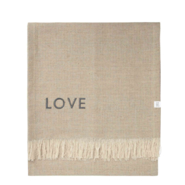 Tafelloper LOVE | Linnen | 38 x 160 | Bastion Collections