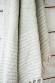 Plaid Stripes | Creme/Lichtgroen | IB Laursen