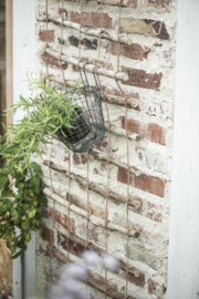 Trellis of twigs and strings | 220 x 50 cm | IB Laursen