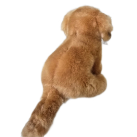 Golden Retriever 15 cm Zittend | Goud | Hermann Teddy Original