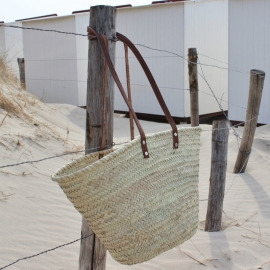 Strandtas Lange leren Hengsels