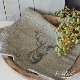 Shabby Doek | Hert | 30 x 45