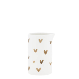 Melk Kannetje Brown Hearts | 150 ml | Bastion Collections