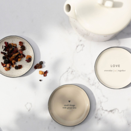 Tea Tip | Little Mosaic | Wit/Titane/Zwart | Bastion Collections 