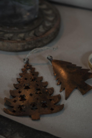 Christmas Tree w/Decorations | Roest | 15 cm | Ib Laursen