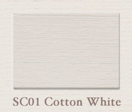SC 01 Cotton White | Eggshell Zijdemat Krijtlak | 750 ml