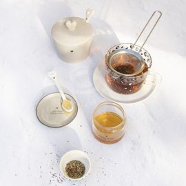 Tea Tip | Small things with great love | Titane/Zwart | Bastion Collections