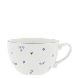 Soep Kom Daisies | Ø:13 cm | Iris Blue | Bastion Collections