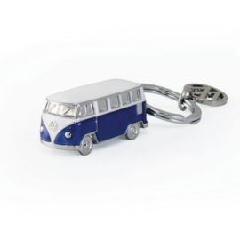 VW T1 Bus | 3D Sleutelhanger | Blauw