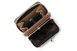 Portemonnee Vigo met Knip | Camel | I'm Dutch