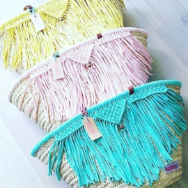 Ibiza Strandtas | Macrame | Lila | Hippies