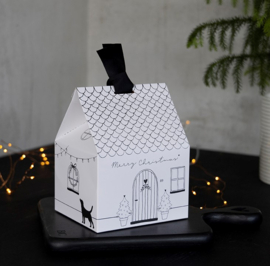 Gift Box Christmas House |  Bastion Collections