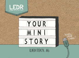 Lichtbox | Mini A6 | USB | Cream | LEDR