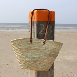 Strandtas Lange leren Hengsels