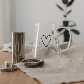 Theepot Glas Hart | 1200 ml | Eulenschnitt