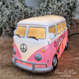 VW Ibiza PEACE  Busje Tafellamp Roze